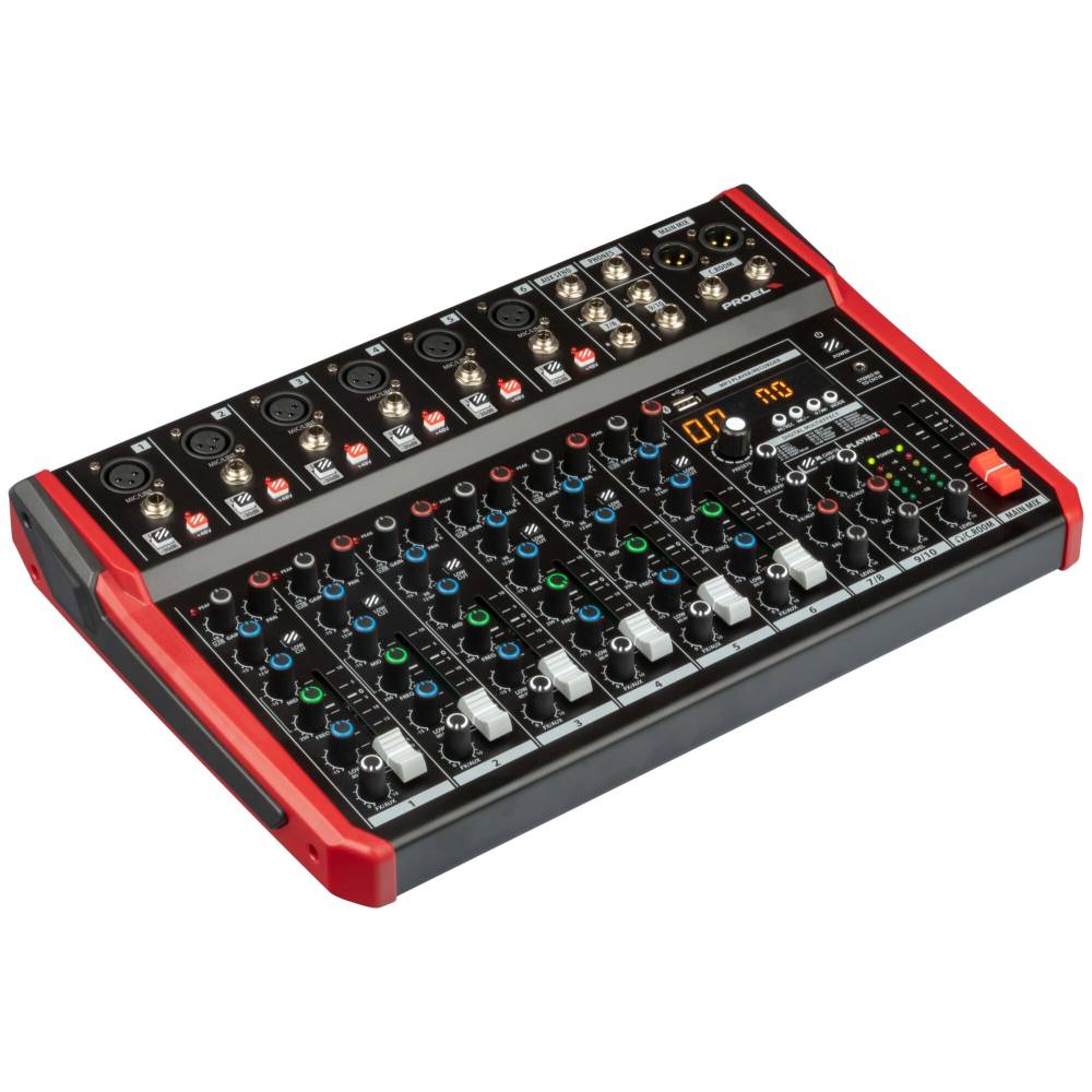 Proel PLAYMIX10 10-Channel PA Mixer with DFX USB and BT - Image 3