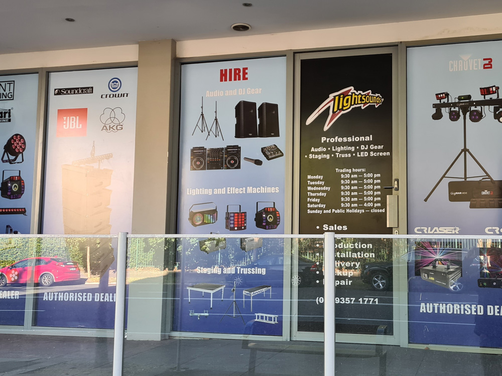 Lighting Hire - Sound Hire - Alexandria