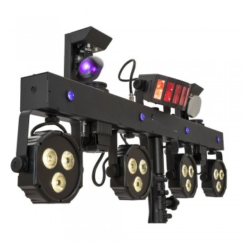 Magik Scan Bar (Par + Derby + UV + Scanners w/ Stand & Bag) - Image 3