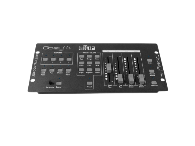 Chauvet OBEY4 Basic controller for RGBW and RGBA fixtures, also has RGB mode