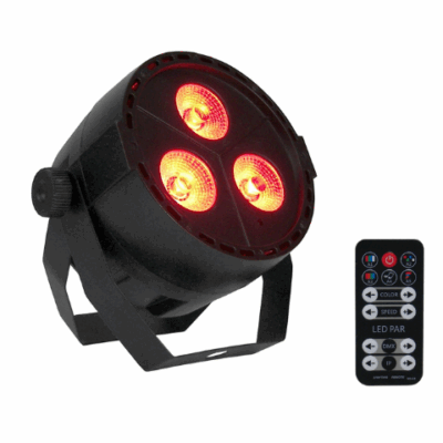 Event Lighting Party VIVIDPAR3X4Q – 3x 4W RGBW Mini Par