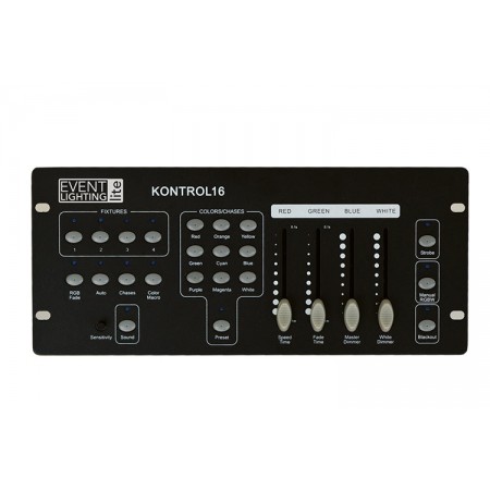 KONTROL16 - 4 x RGBW fixture DMX controller