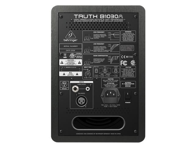 Behringer B1030A TRUTH STUDIO MONITOR 6 inch - Image 2