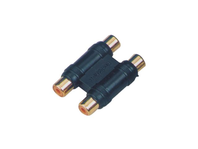 SoundKing RFRF22P 2 PACK Double RCA-F to Double RCA-F Adapter