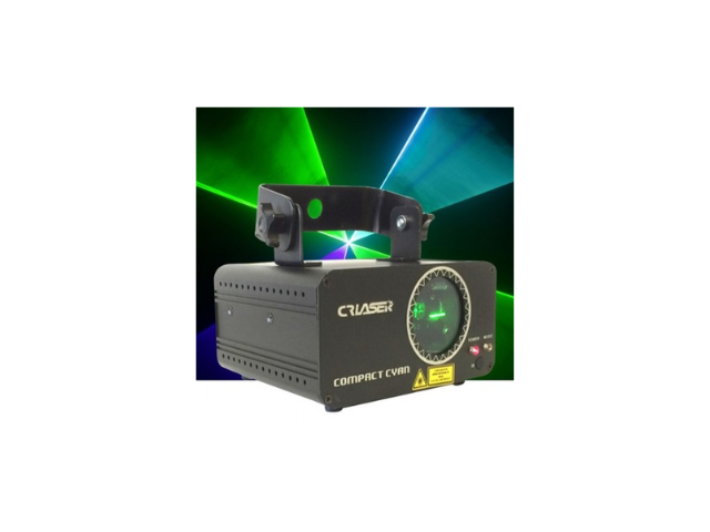 CR Compact Cyan 120mw Laser (50mw Green + 100mw Blue)