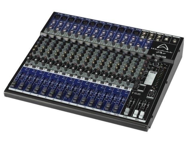 Wharfedale SL1224USB 12 Channel Studio / Live USB Mixing Desk