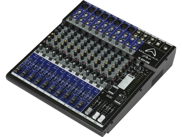 Wharfedale SL824USB 8 Channel Studio / Live USB Mixing Desk