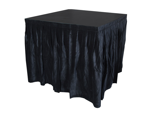 Velvet Skirting for DJ Table