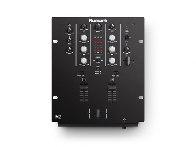 NUMARK M2 2 CHANNEL 3-BAND EQ BASIC MIXER